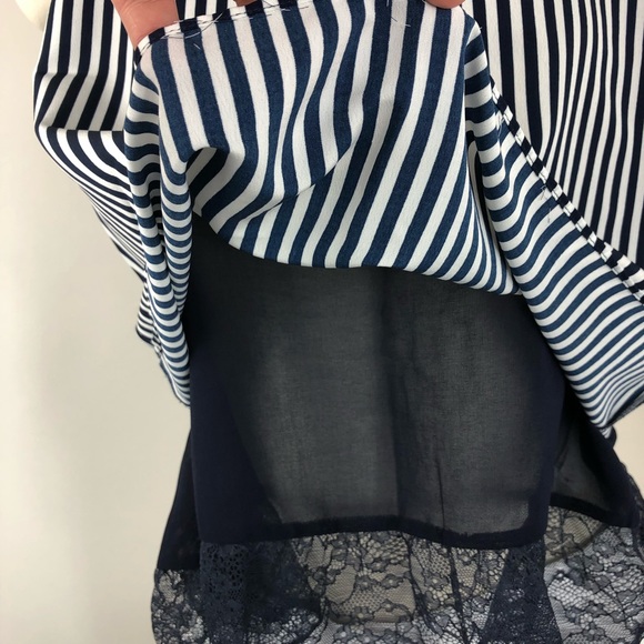 Zara Basic top sleeveless striped Size Medium - Picture 6 of 8